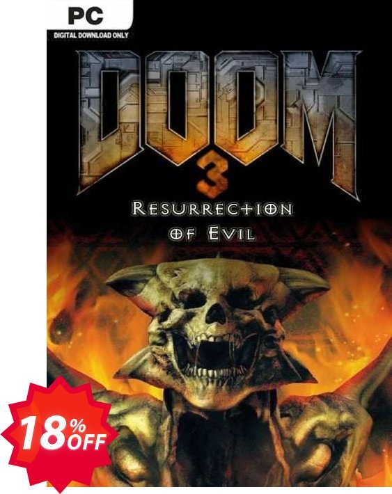DOOM 3 Resurrection of Evil PC Coupon code 18% discount 