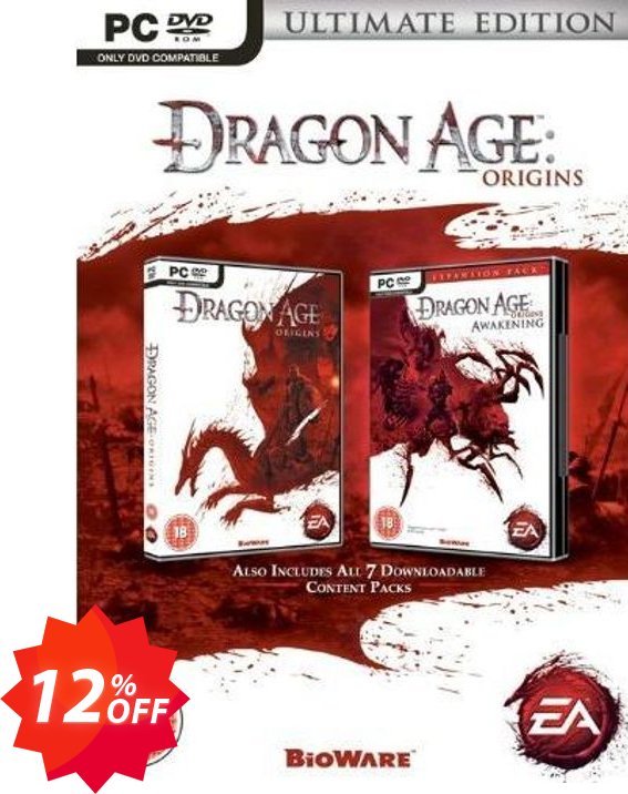 Dragon Age: Origins - Ultimate Edition, PC  Coupon code 12% discount 