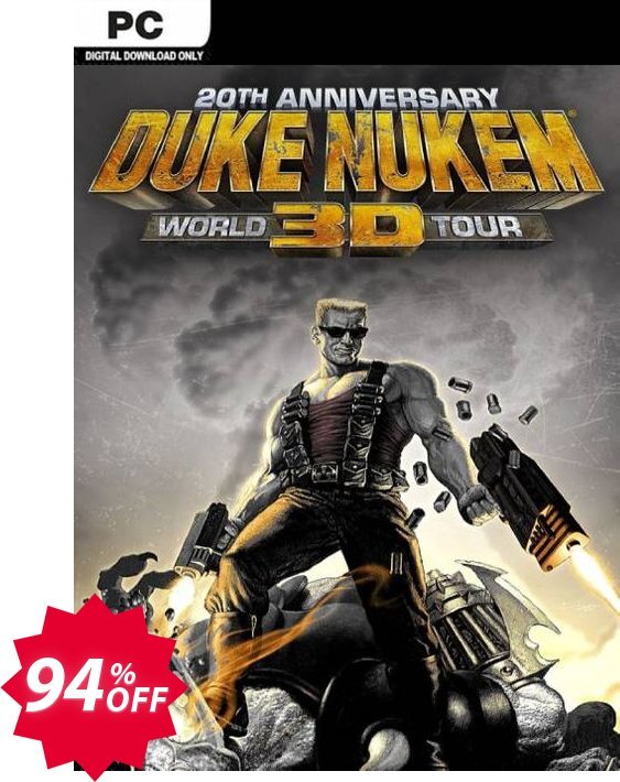 Duke Nukem 3D: 20th Anniversary World Tour PC Coupon code 94% discount 