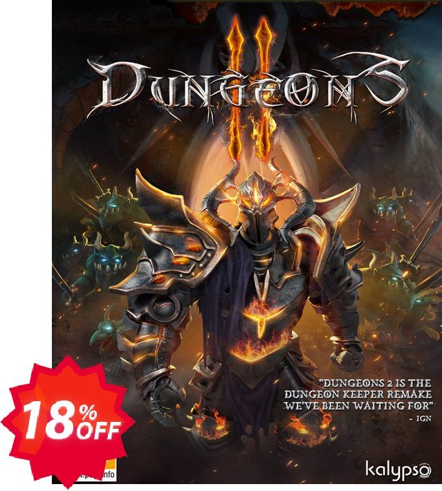 Dungeons 2 PC Coupon code 18% discount 