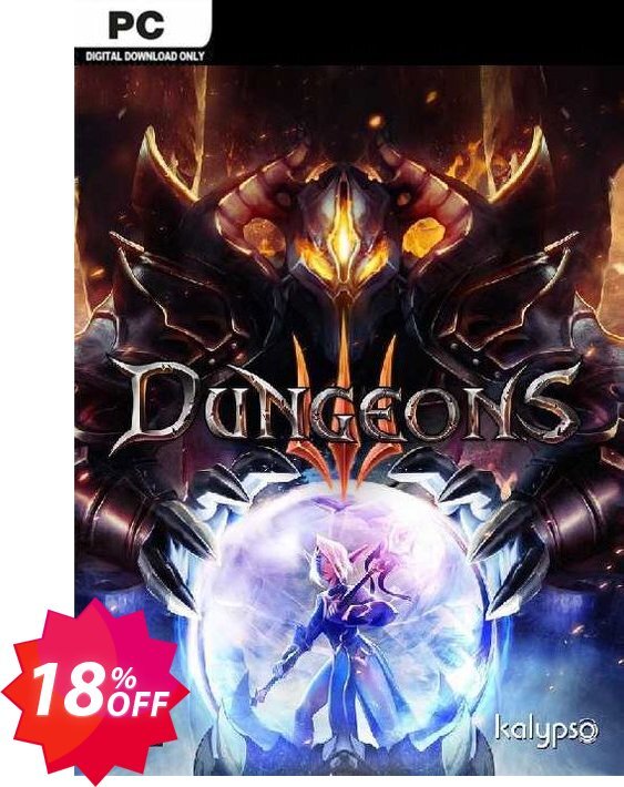 Dungeons III 3 PC Coupon code 18% discount 