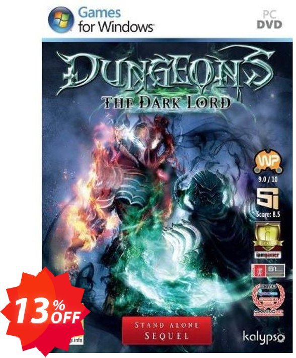 Dungeons: The Dark Lord, PC  Coupon code 13% discount 