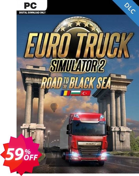 Euro Truck Simulator 2 PC - Road to the Black Sea DLC Coupon code 59% discount 