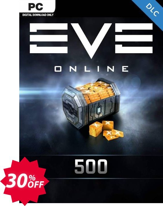 EVE Online - 500 Plex Card PC Coupon code 30% discount 