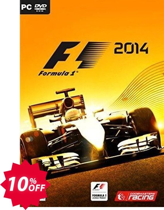 F1 2014 PC Coupon code 10% discount 