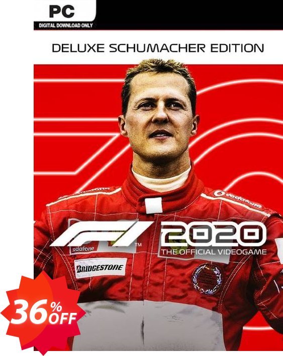 F1 2020 SchuMACher Edition PC Coupon code 36% discount 