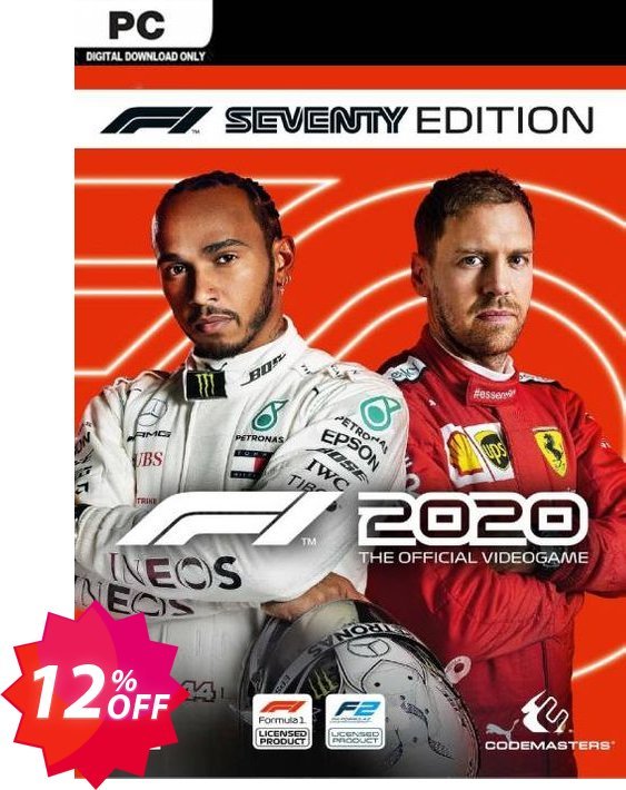 F1 2020 Seventy Edition PC Coupon code 12% discount 
