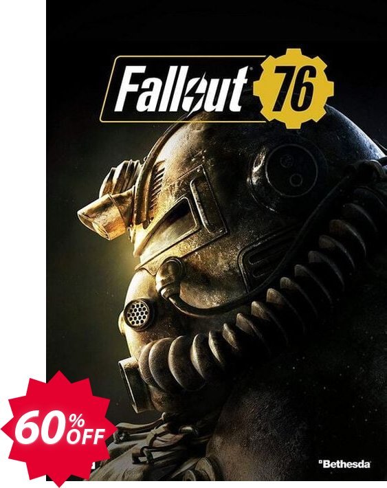 Fallout 76 PC, Asia  Coupon code 60% discount 