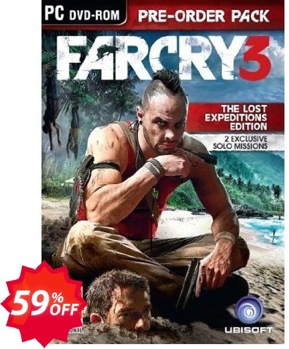 Far Cry 3 - The Lost Expeditions Edition, PC  Coupon code 59% discount 