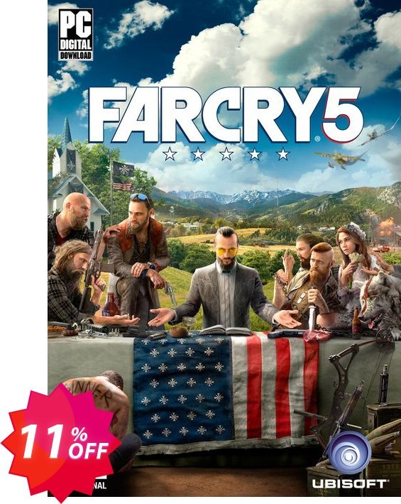 Far Cry 5 PC + DLC Coupon code 11% discount 