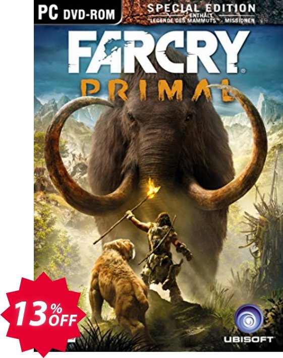 Far Cry Primal Special Edition PC Coupon code 13% discount 