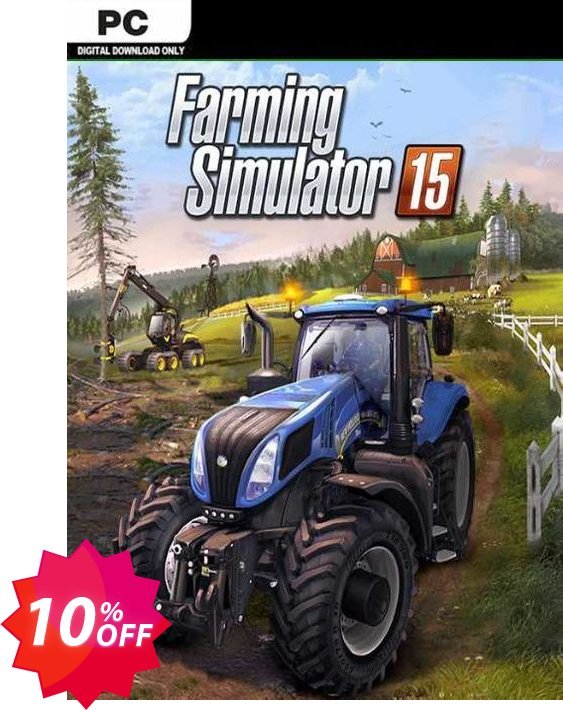 Farming Simulator 15 PC Coupon code 10% discount 