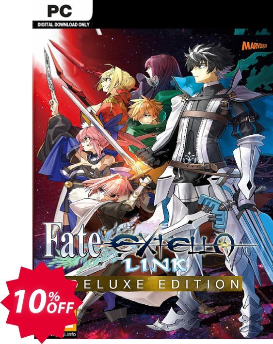 Fate/Extella Link Deluxe Edition PC Coupon code 10% discount 