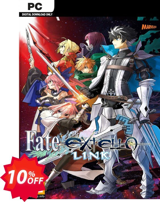 Fate/Extella Link PC Coupon code 10% discount 