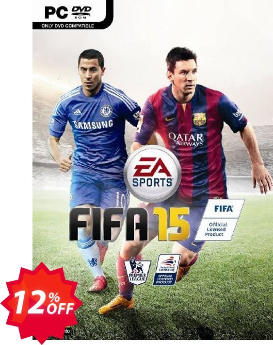 FIFA 15 PC + 15 FUT Gold Sets Coupon code 12% discount 