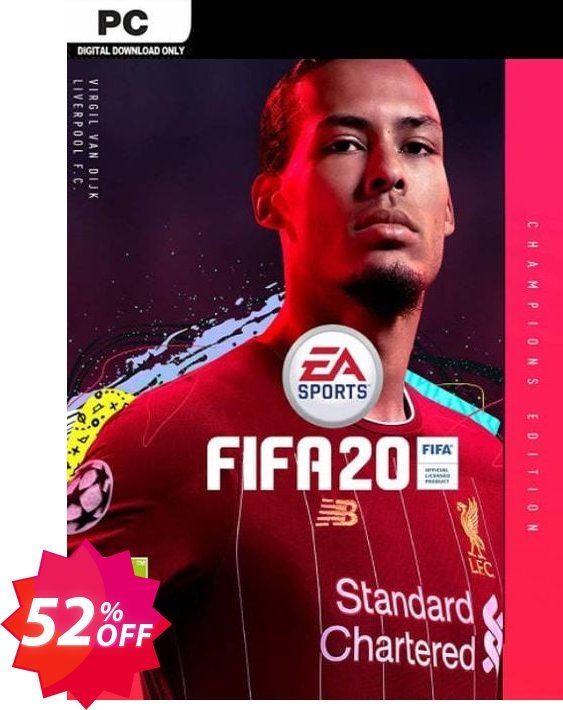 FIFA 20: Champions Edition PC Coupon code 52% discount 