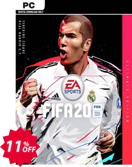 FIFA 20: Ultimate Edition PC Coupon code 11% discount 