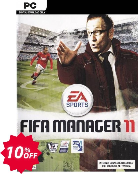 FIFA Manager 2011, PC  Coupon code 10% discount 