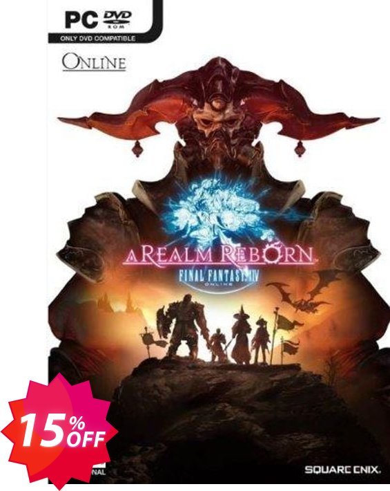 Final Fantasy XIV 14: A Realm Reborn PC Coupon code 15% discount 