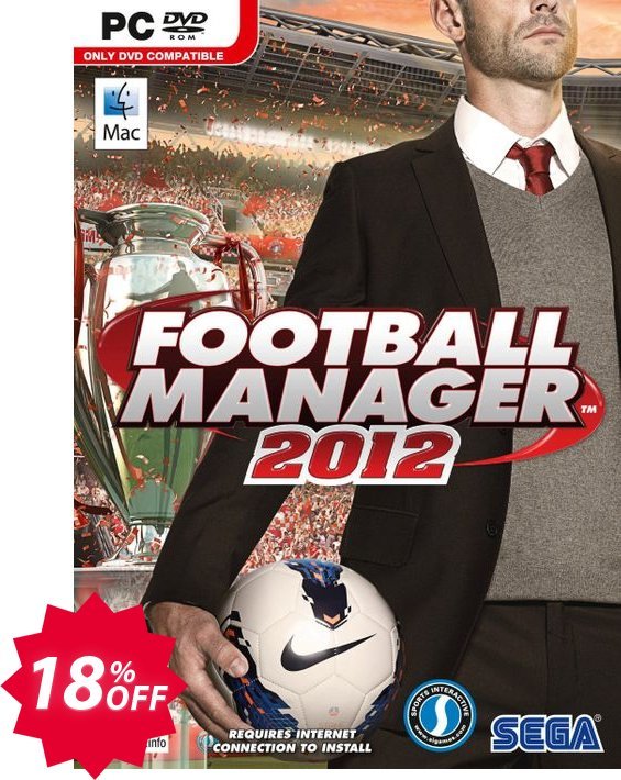Football Manager 2012 PC/MAC Coupon code 18% discount 