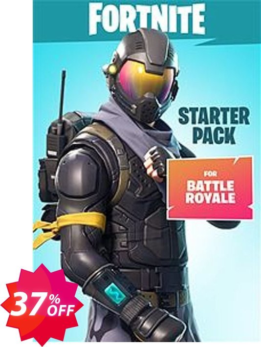 Fortnite Battle Royale Starter Pack PC Coupon code 37% discount 