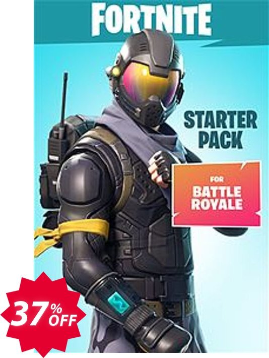 Fortnite Battle Royale Starter Pack PC Coupon code 37% discount 