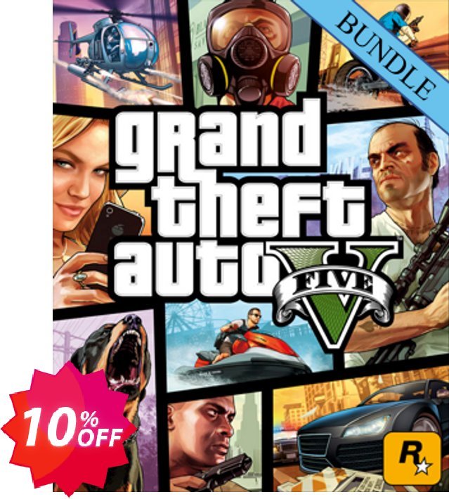 Grand Theft Auto V 5 - Megalodon Shark Card Bundle PC Coupon code 10% discount 