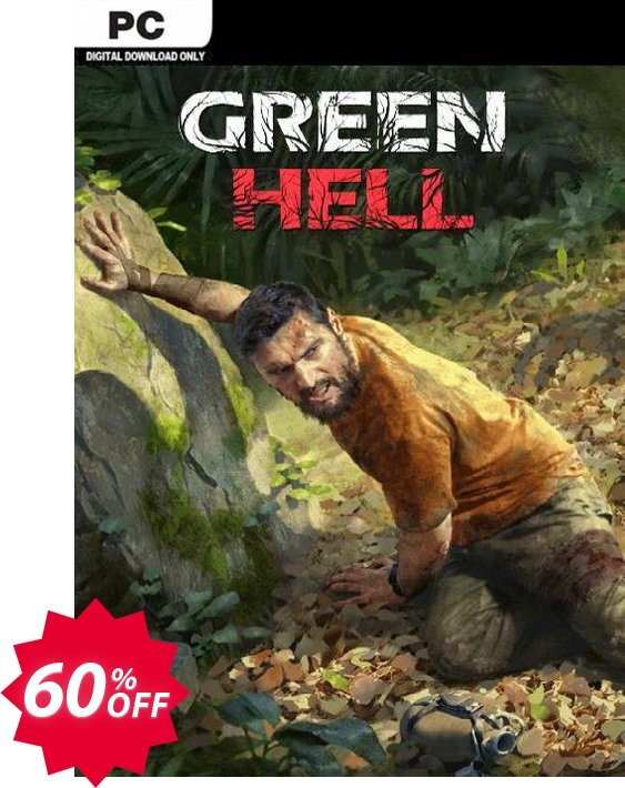 Green Hell PC Coupon code 60% discount 