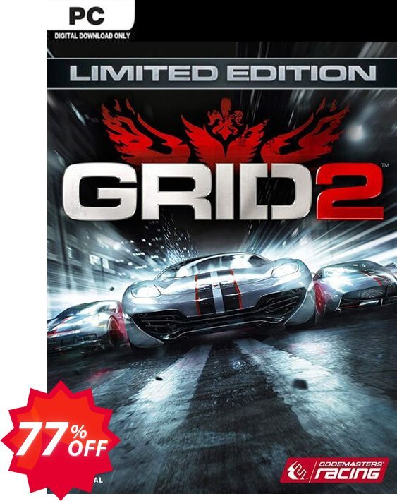 Grid 2 Limited Edition PC Coupon code 77% discount 