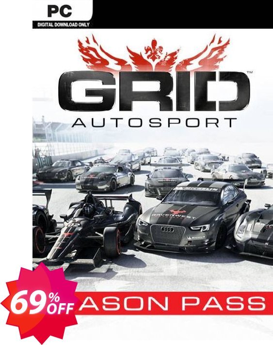 Grid Autosport Season Pass PC Coupon code 69% discount 