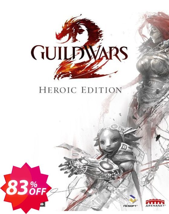 Guild Wars 2 - Heroic Edition PC Coupon code 83% discount 