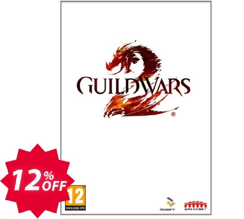 Guild Wars 2 - Standard Edition, PC  Coupon code 12% discount 