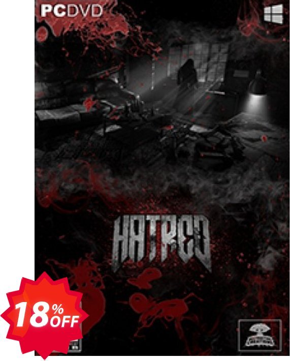 Hatred PC Coupon code 18% discount 