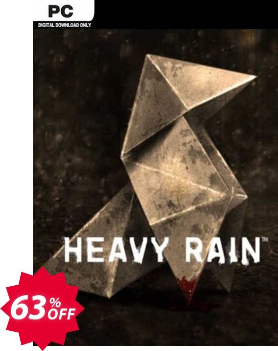 Heavy Rain PC Coupon code 63% discount 