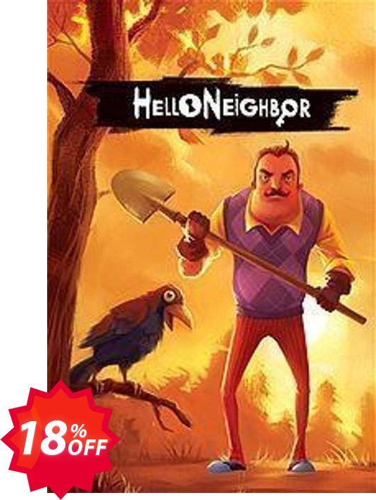 Hello Neighbor PC Coupon code 18% discount 