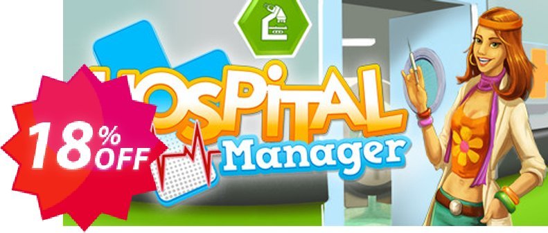 Hospital Manager PC Coupon code 18% discount 