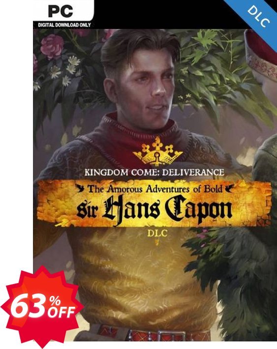Kingdom Come Deliverance PC – The Amorous Adventures of Bold Sir Hans Capon DLC Coupon code 63% discount 