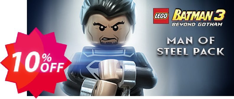 LEGO Batman 3 Beyond Gotham DLC Man of Steel PC Coupon code 10% discount 