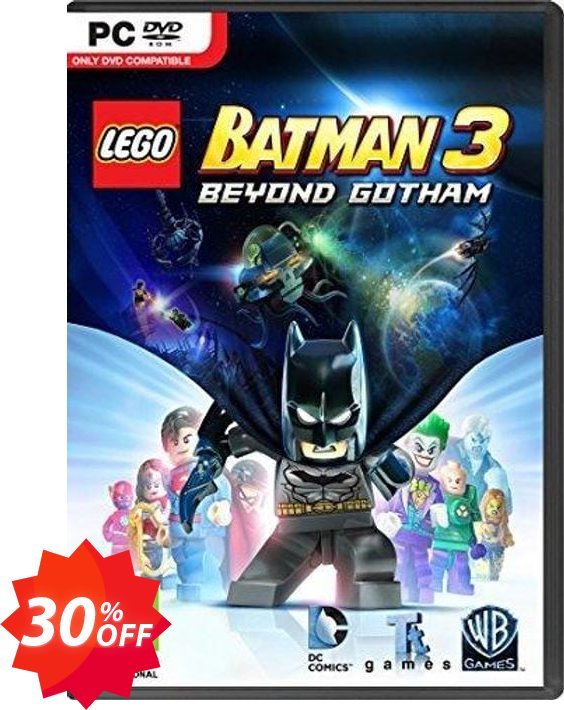 LEGO Batman 3: Beyond Gotham PC Coupon code 30% discount 