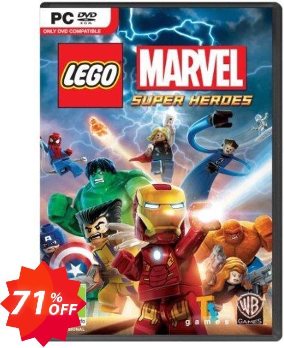 LEGO Marvel Super Heroes PC Coupon code 71% discount 
