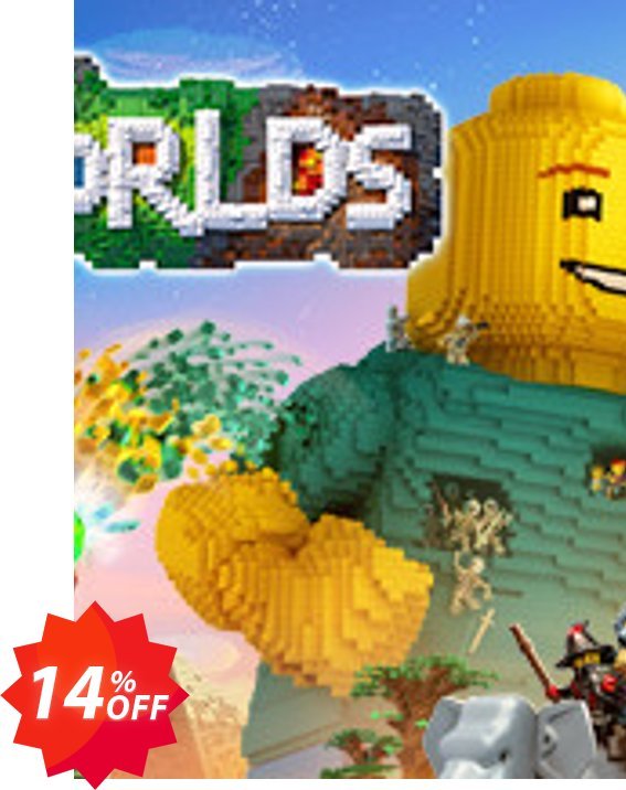 LEGO Worlds PC Coupon code 14% discount 