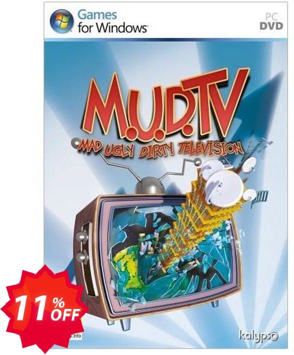 M.U.D TV, PC  Coupon code 11% discount 