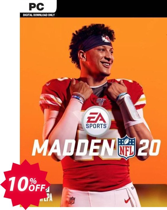Madden NFL 20 PC Coupon code 10% discount 