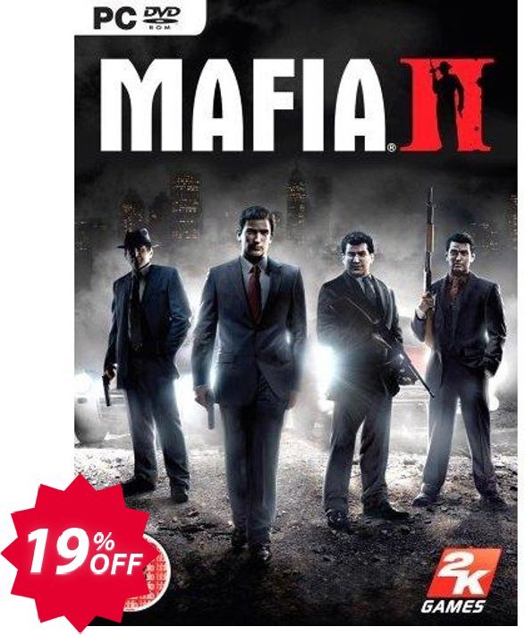 Mafia II 2, PC  Coupon code 19% discount 