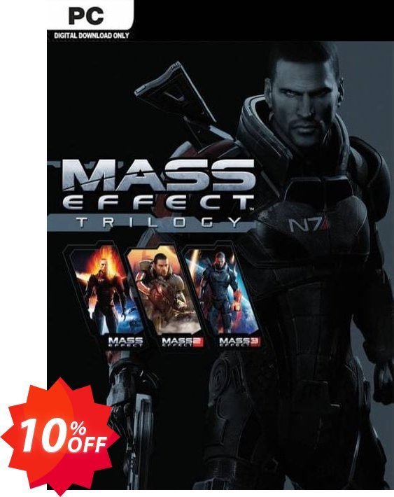 Mass Effect Trilogy PC Coupon code 10% discount 