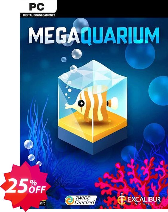 Megaquarium PC Coupon code 25% discount 