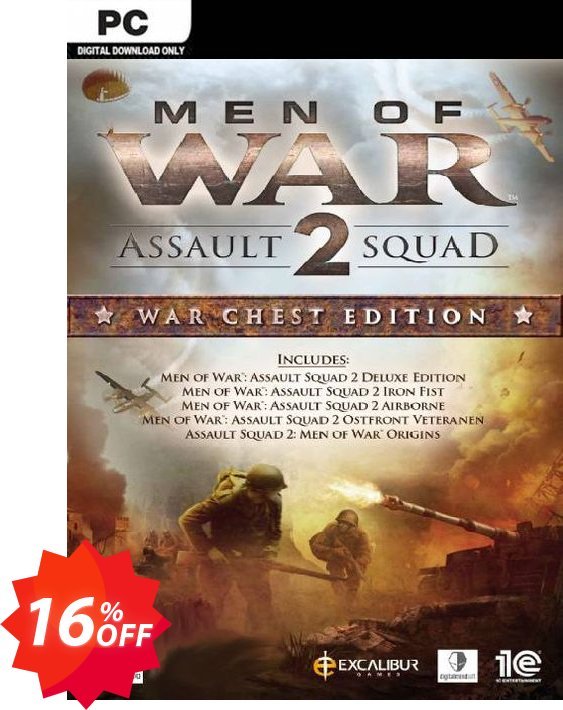 Men of War: Assault Squad 2 War Chest Edition PC Coupon code 16% discount 