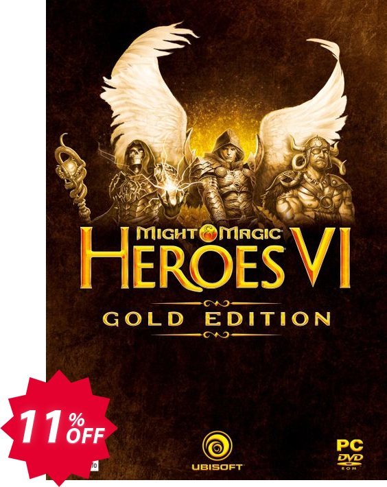 Might and Magic Heroes VI 6: Gold Edition PC Coupon code 11% discount 