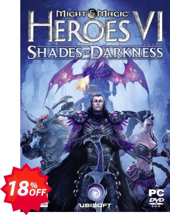 Might and Magic Heroes VI 6: Shades of Darkness PC Coupon code 18% discount 