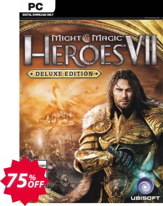 Might and Magic Heroes VII 7 - Deluxe Edition PC Coupon code 75% discount 